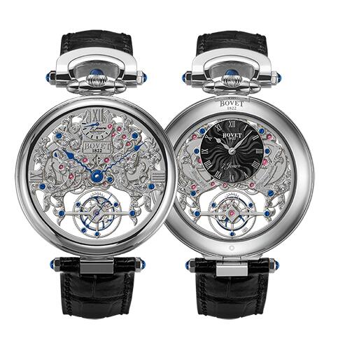 Replica Bovet Watch Amadeo Fleurier Grand Complications 7-day Skeleton Tourbillon AIFSQ016